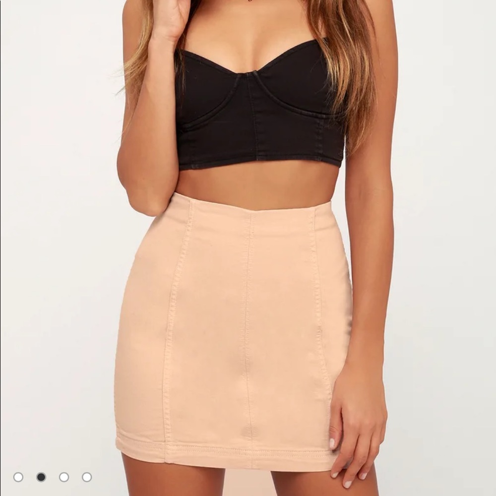 Free people skirt